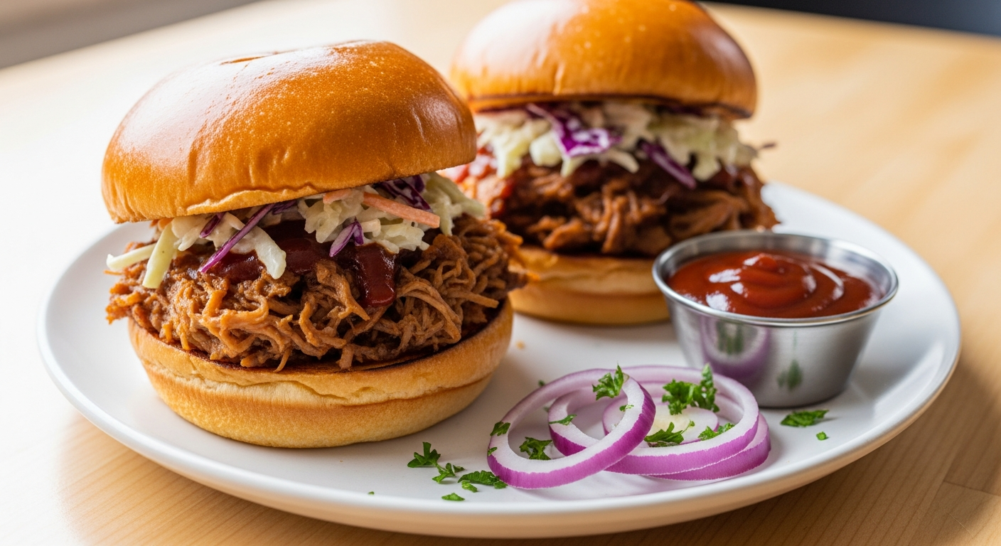 BBQ Pulled Pork Sandwiches